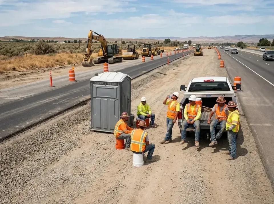 highway-road-construction-crew-007 — frequently asked questions, Porta Potty and Restroom Rentals in Jesup, GA